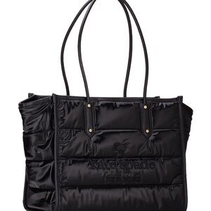Kate Spade Black Quilted Tote Bag